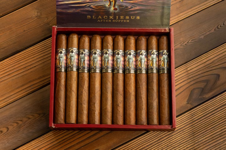 Black Jesus After Supper cigars