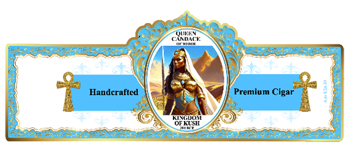 Queen Candace of Meroe cigar band