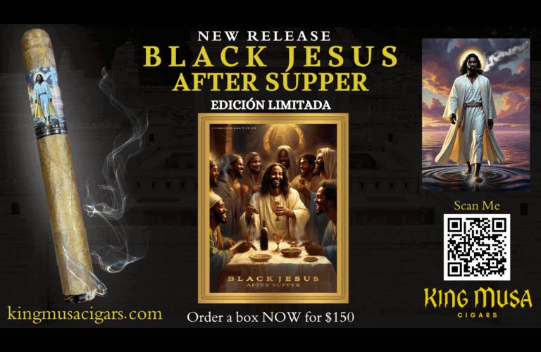 Black Jesus After Supper cigars