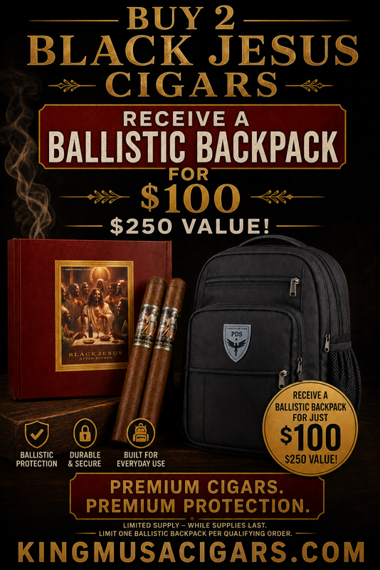 Black Jesus and Backpack Package